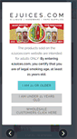 Mobile Screenshot of ejuices.com